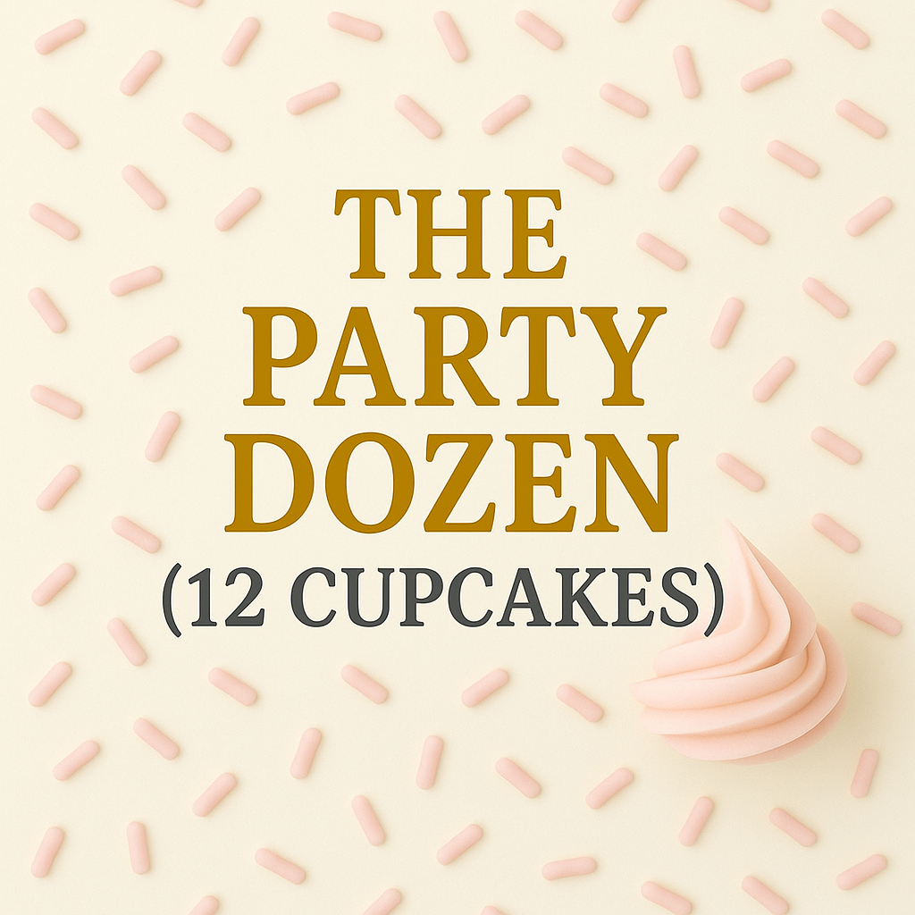 The Party Dozen (12 cupcakes)