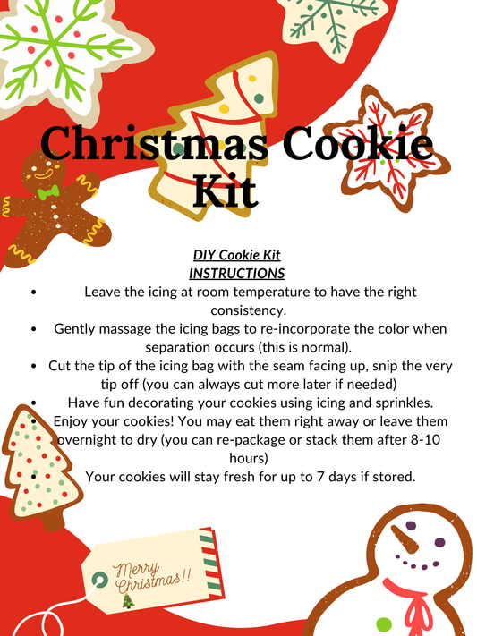 Christmas Cookie DIY Kit