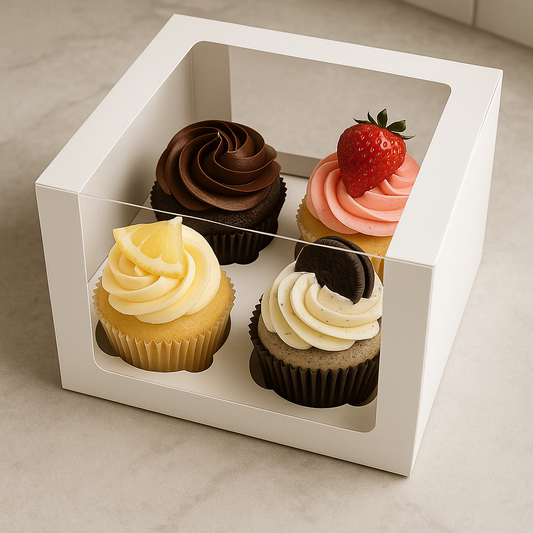 Favorite Four (4 cupcakes)